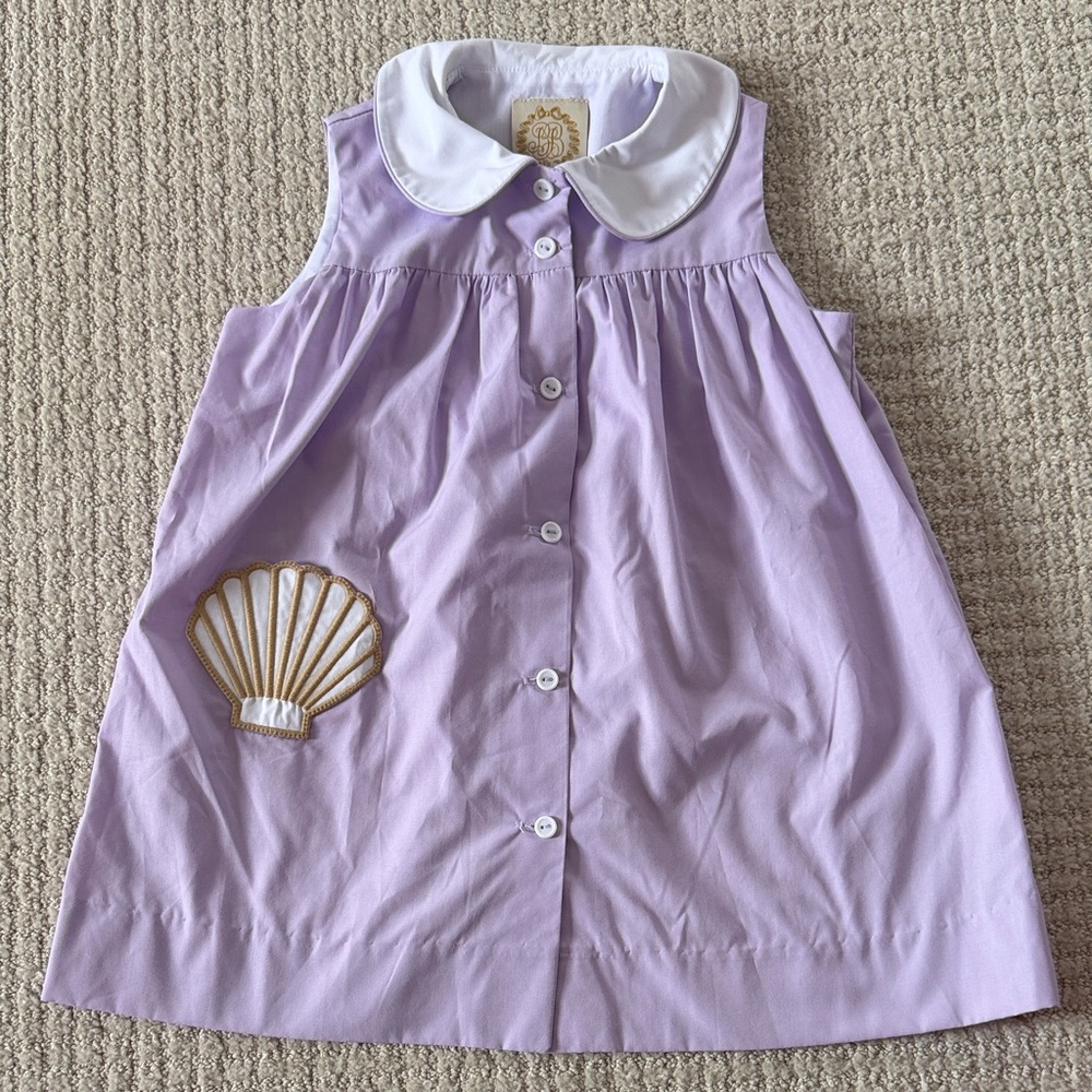 The Beaufort Bonnet Company Lavender Dress with White Collar